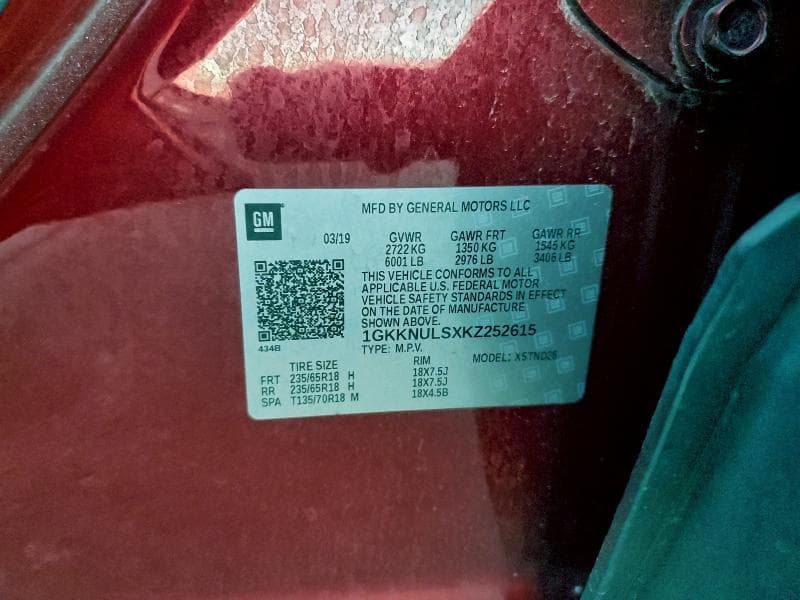 2019 GMC ACADIA SLT-1 13