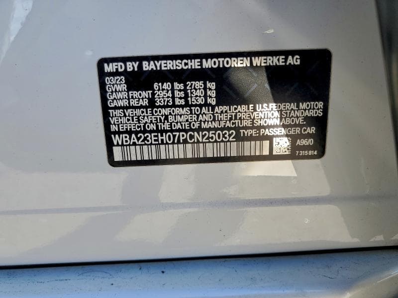 2023 BMW 740 I 12