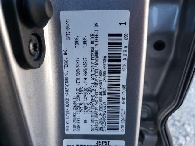 2021 TOYOTA TACOMA DOUBLE CAB DOUBLE CAB 14