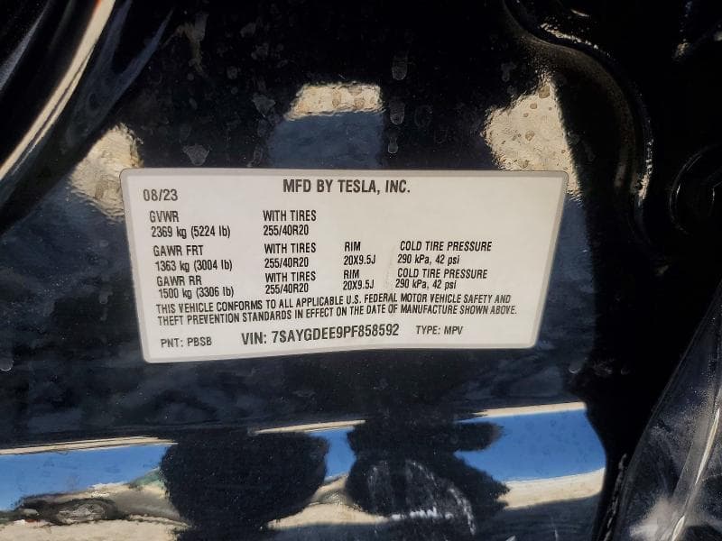 2023 TESLA MODEL Y 12
