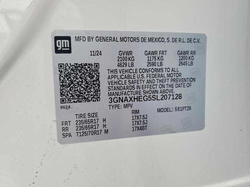 2025 CHEVROLET EQUINOX LT LT 14