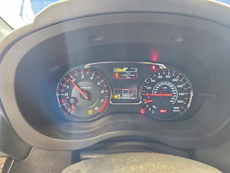 2019 SUBARU WRX PREMIUM 9