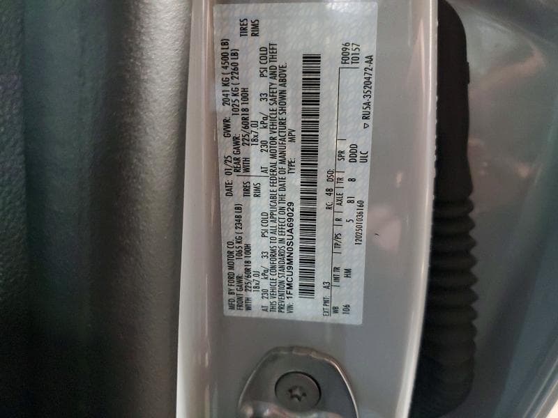 2025 FORD ESCAPE ST LINE ST LINE 13