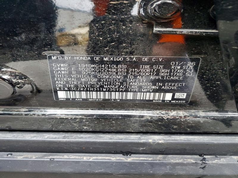 2026 HONDA HR-V LX LX 13