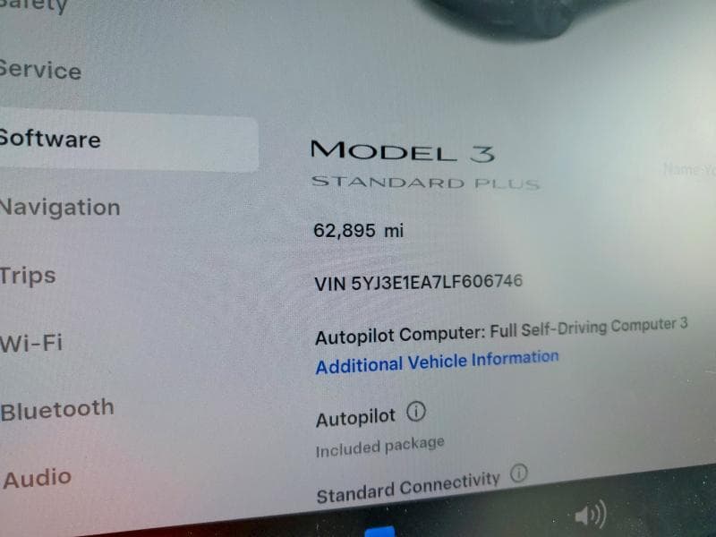 2020 TESLA MODEL 3 9