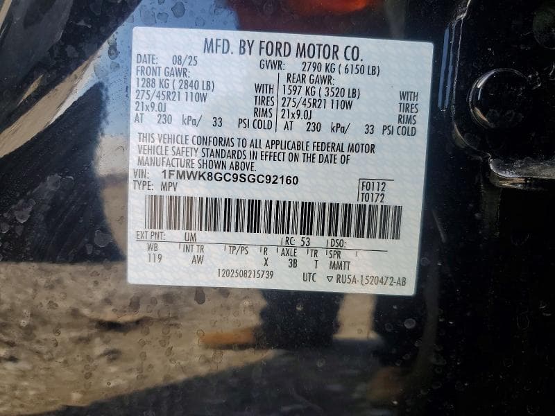 2025 FORD EXPLORER ST 13