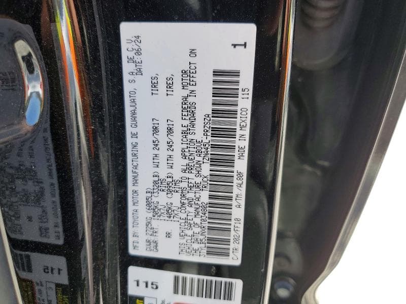 2024 TOYOTA TACOMA SR5 SR5 13