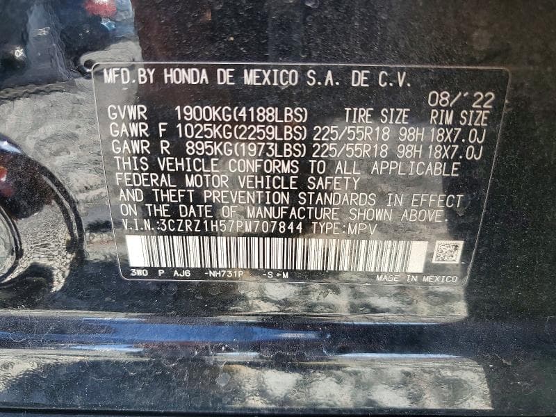 2023 HONDA HR-V SPORT 12