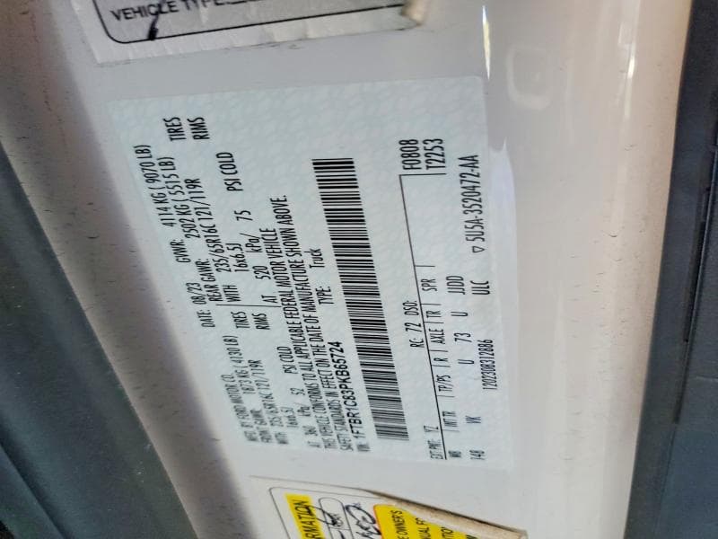 2023 FORD TRANSIT 250 DELIVERY VAN 10