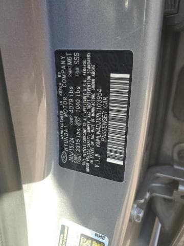 2024 HYUNDAI ELANTRA LIMITED 13