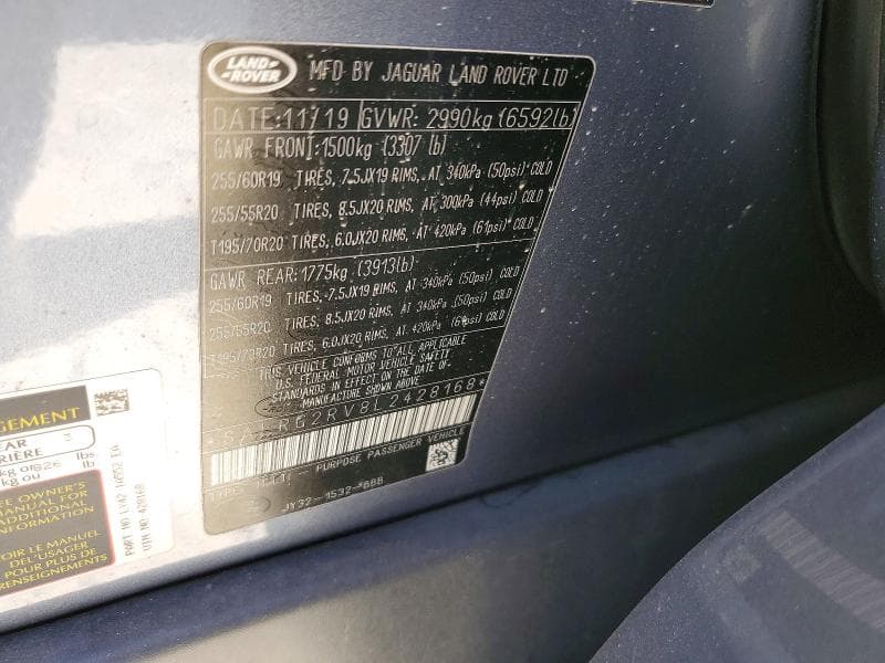 2020 LAND ROVER DISCOVERY SE SE 14