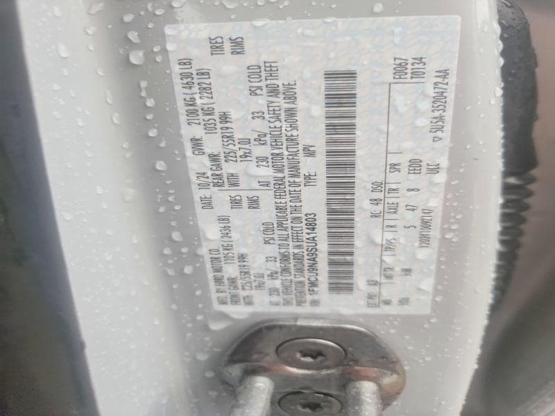 2025 FORD ESCAPE ST LINE SELECT ST LINE SELECT 14