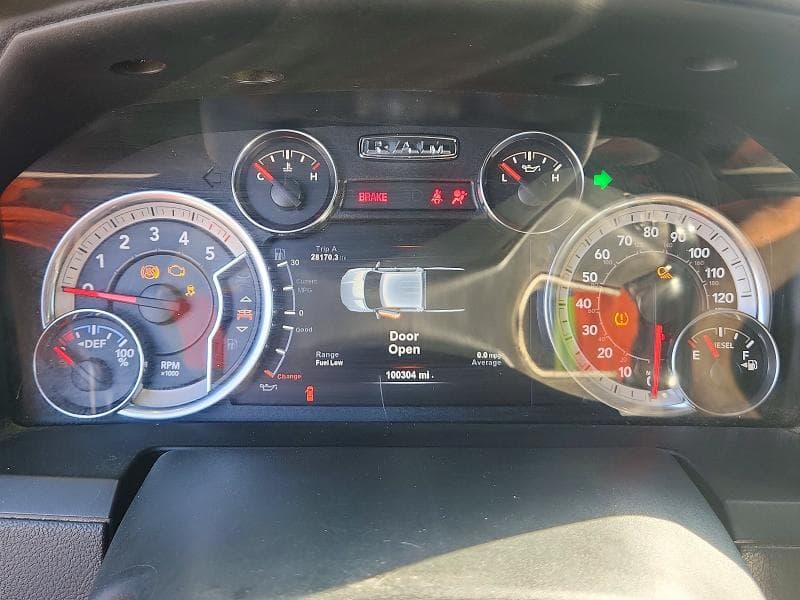 2018 RAM 1500 LARAMIE 4WD 3.0L V6 TDSL LARAMIE 10