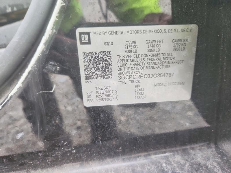 2018 CHEVROLET SILVERADO C1500 LT C1500 LT 12
