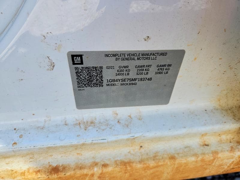 2021 CHEVROLET SILVERADO K3500 12