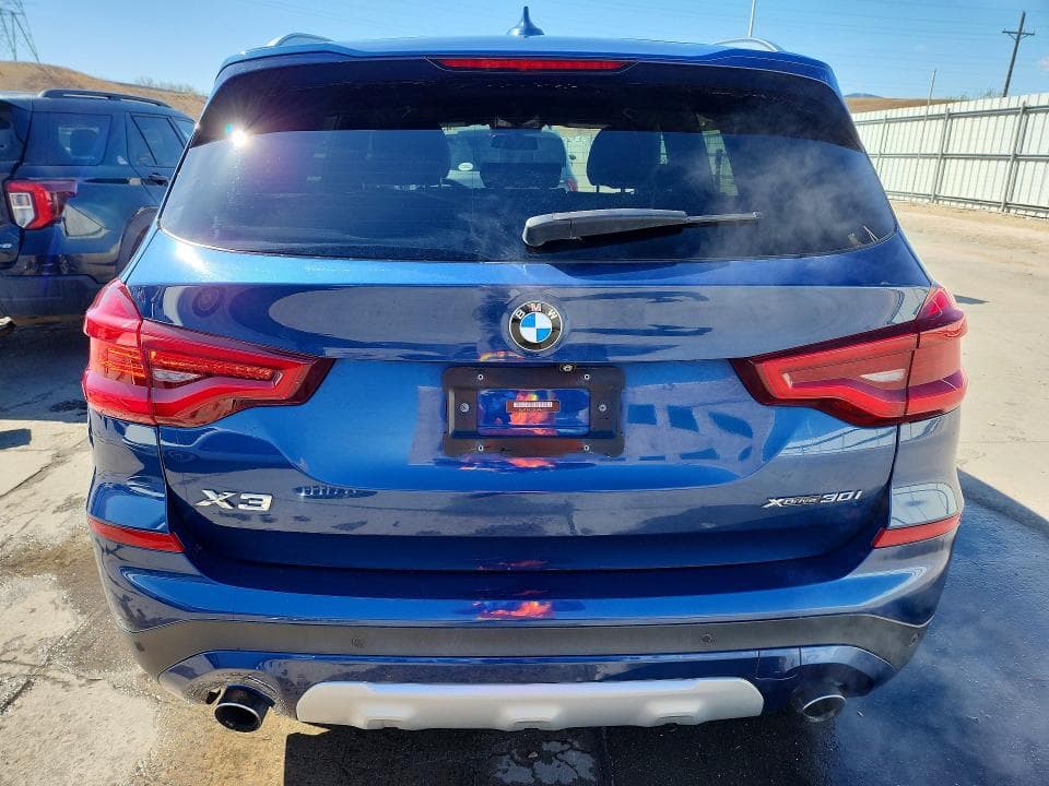 2019 BMW X3 XDRIVE30I 6