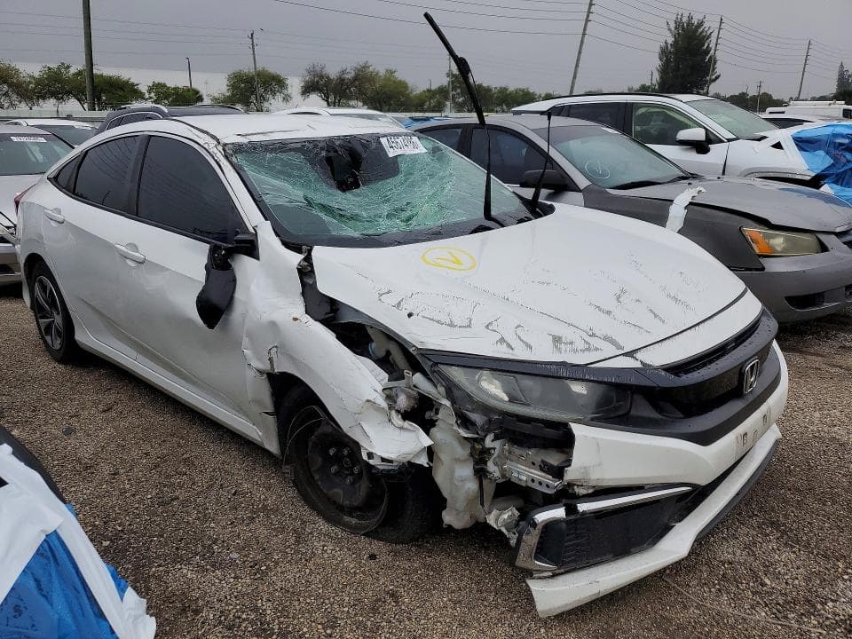 2019 HONDA CIVIC LX 4