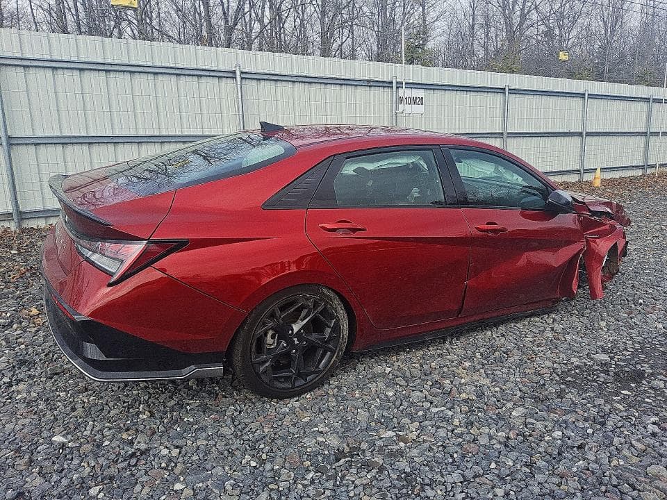 2025 HYUNDAI ELANTRA N LINE N LINE 3