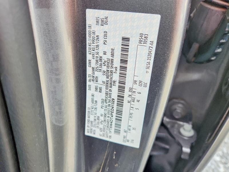 2023 FORD F450 SUPER DUTY 13