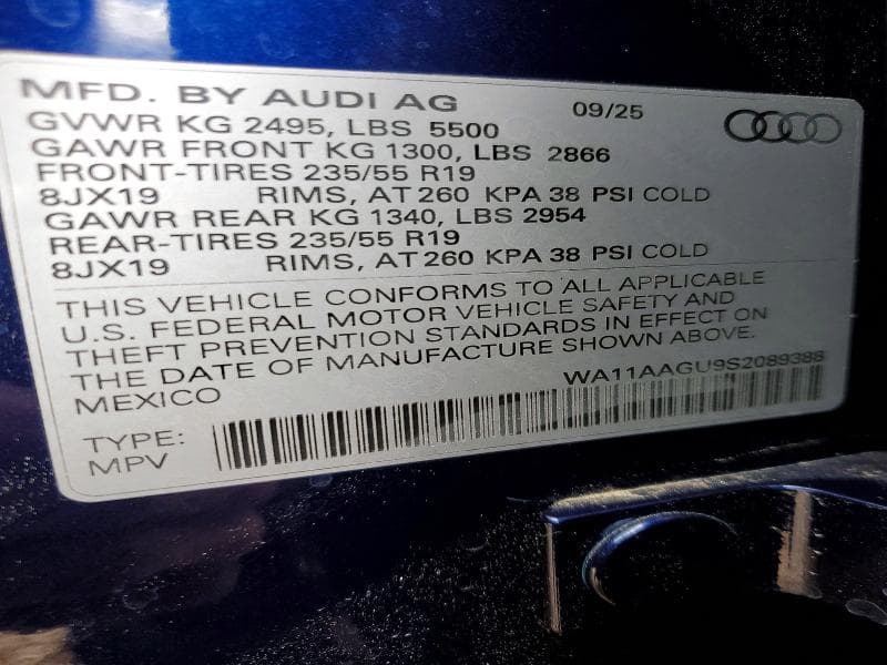 2025 AUDI Q5 PREMIUM 13