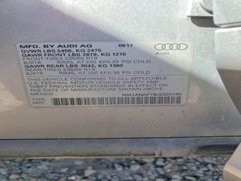 2018 AUDI Q5 PREMIUM 13