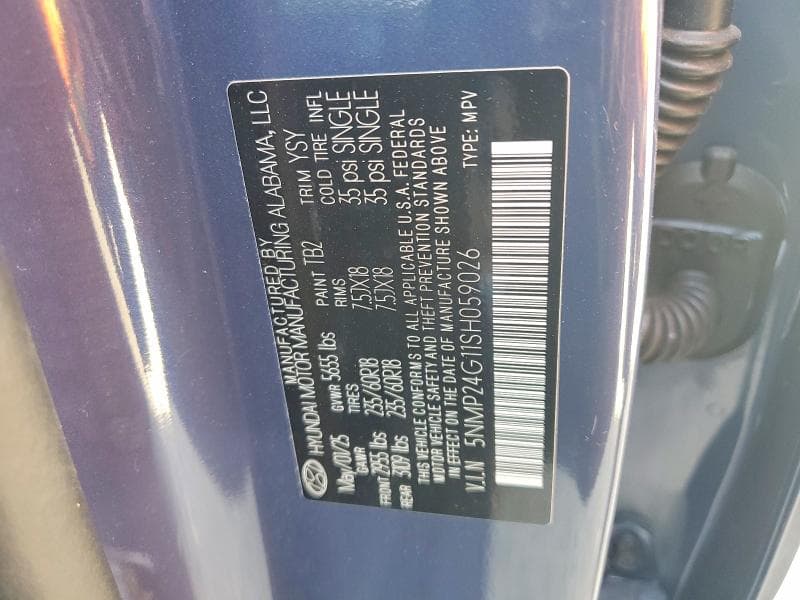 2025 HYUNDAI SANTA FE SEL 13