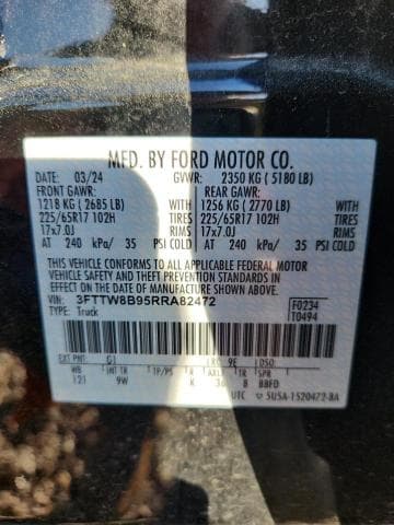 2024 FORD MAVERICK XL 13