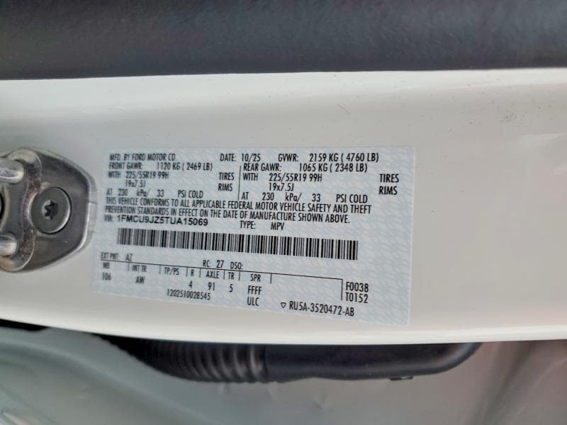 2026 FORD ESCAPE PLATINUM 13
