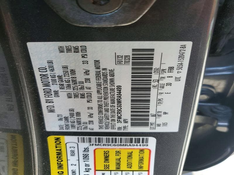 2021 FORD BRONCO SPORT OUTER BANKS 13