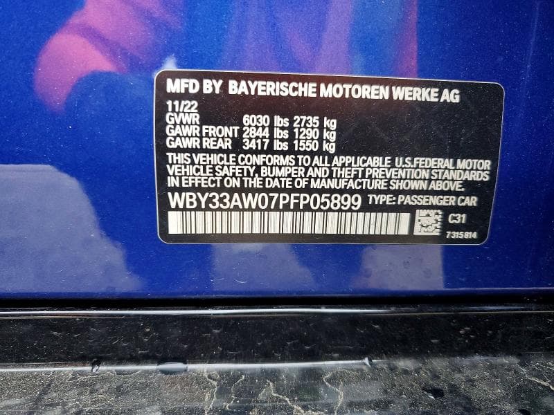 2023 BMW I4 M50 12
