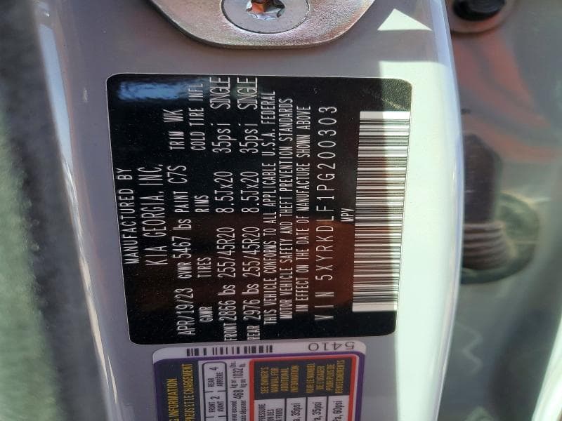 2023 KIA SORENTO SX 13