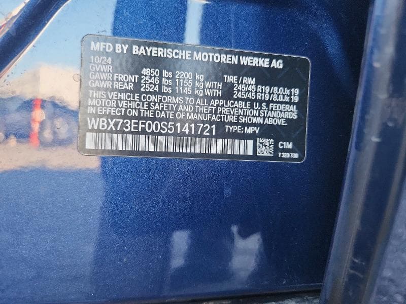 2025 BMW X1 XDRIVE28I XDRIVE28I 12