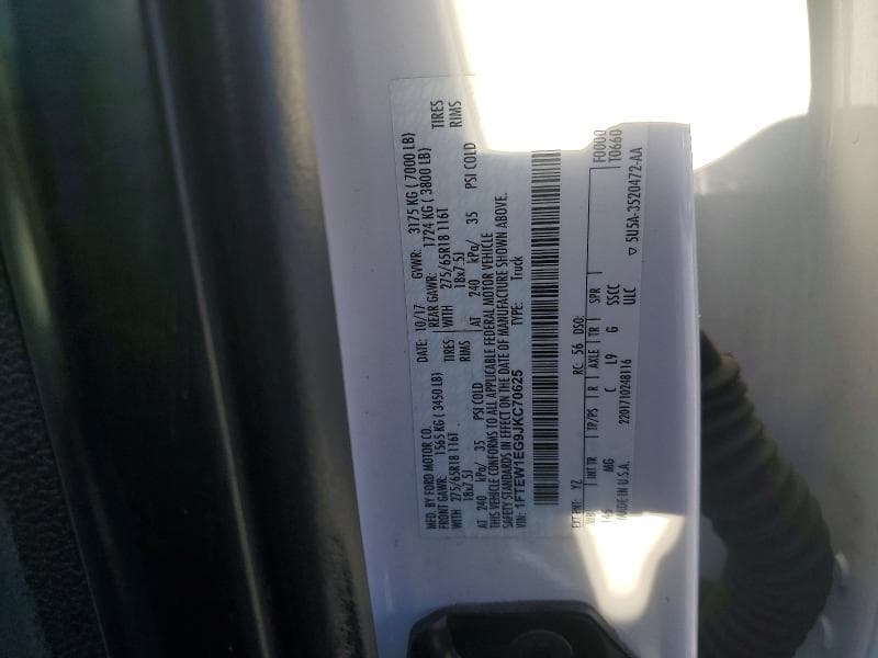 2018 FORD F150 XLT 12