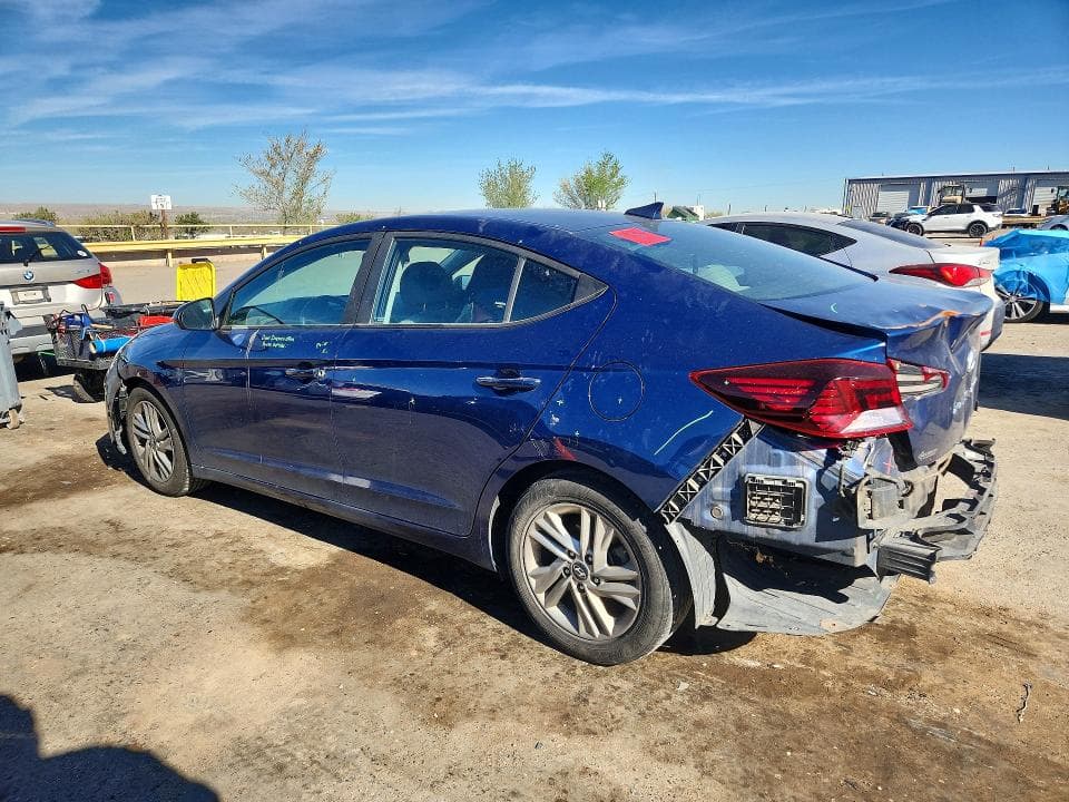 2019 HYUNDAI ELANTRA SEL 2