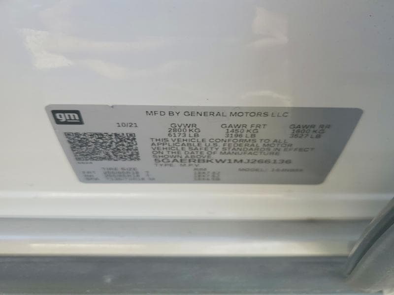 2021 BUICK ENCLAVE ESSENCE 13