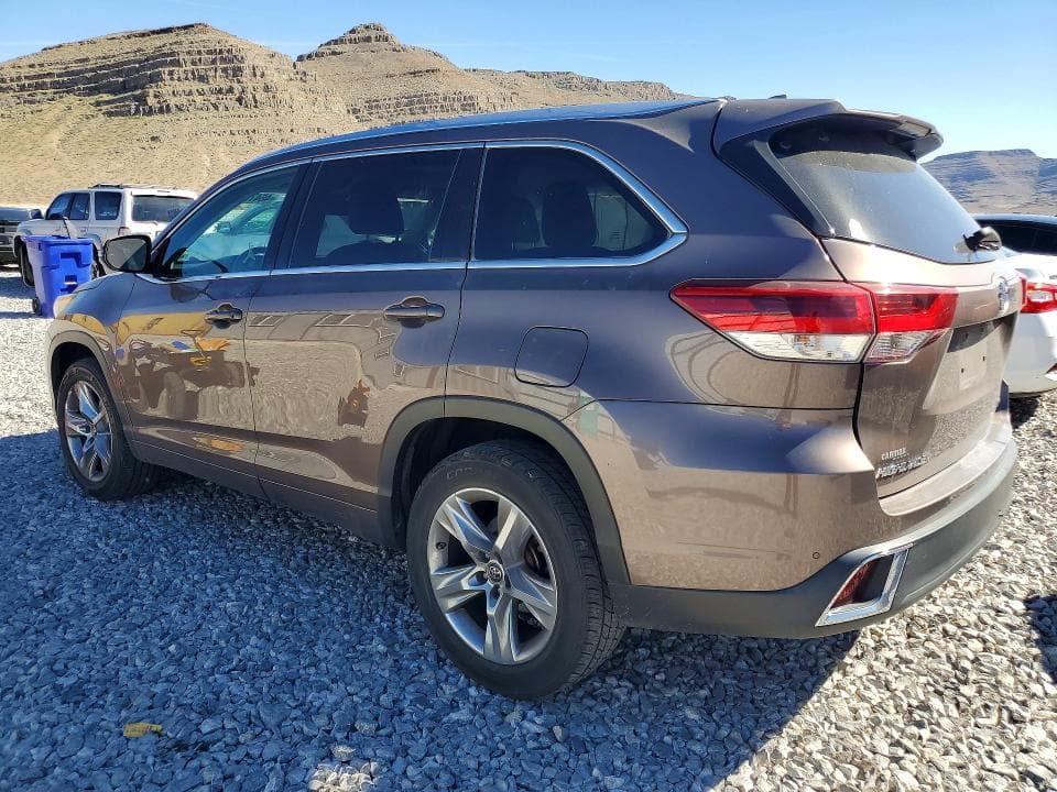 2018 TOYOTA HIGHLANDER LIMITED 2