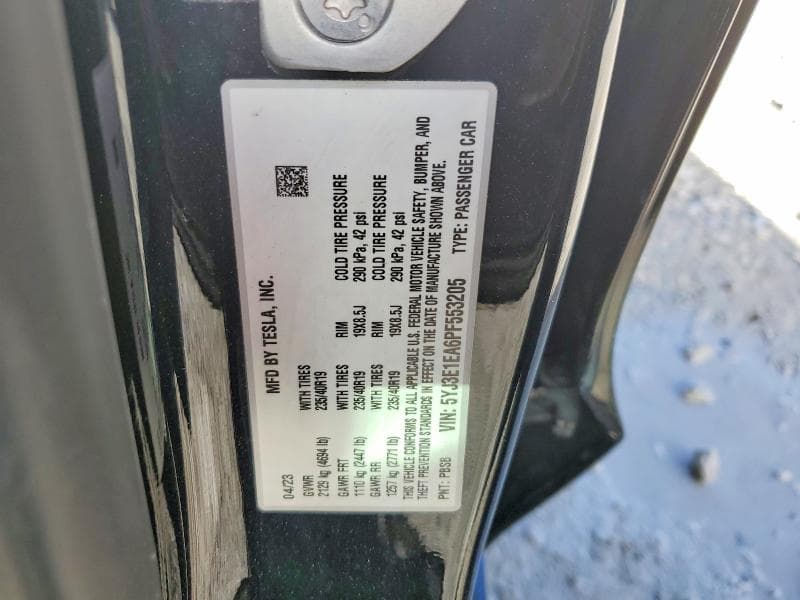 2023 TESLA MODEL 3 13
