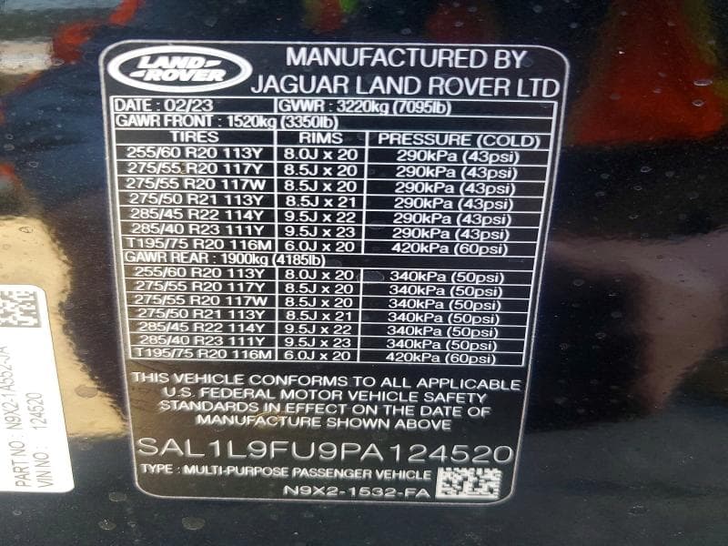 2023 LAND ROVER RANGE ROVER SPORT DYNAMIC SE DYNAMIC SE 14