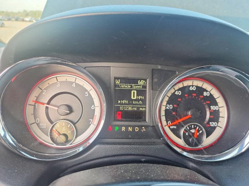 2018 DODGE GRAND CARAVAN GT 9