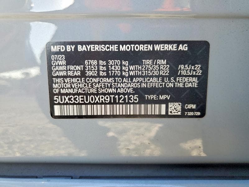 2024 BMW X5 M60I M60I 14