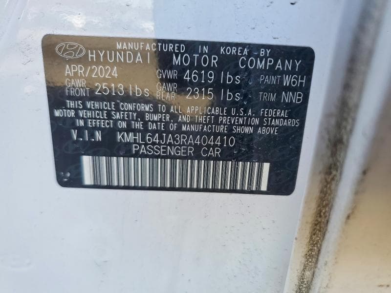 2024 HYUNDAI SONATA SEL 12