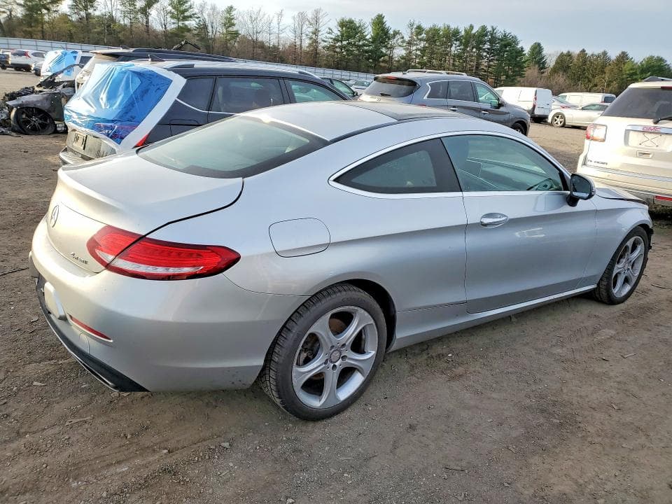 2017 MERCEDES-BENZ C 300 4MATIC 300 4MATIC 3