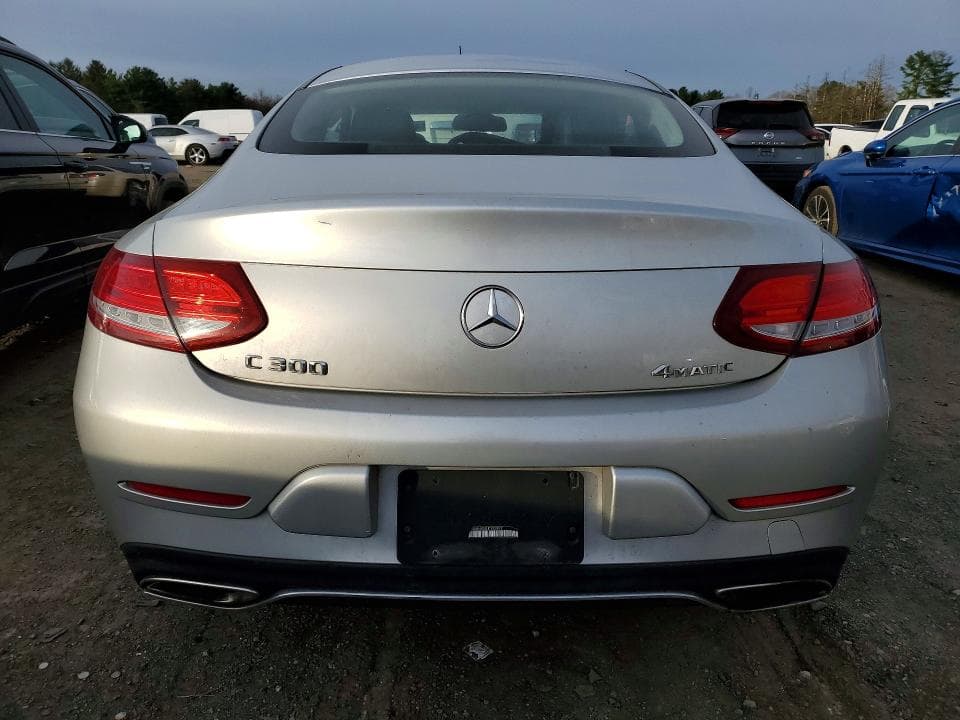 2017 MERCEDES-BENZ C 300 4MATIC 300 4MATIC 6