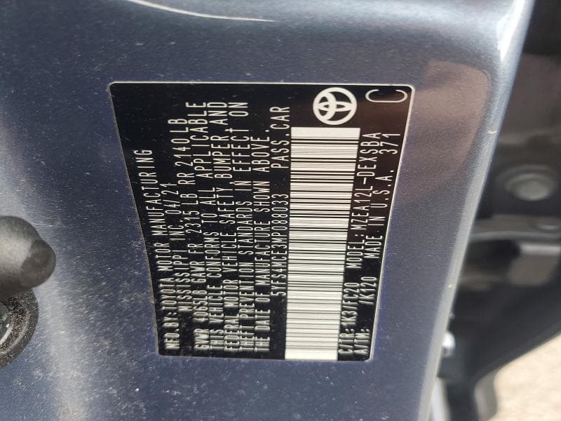 2021 TOYOTA COROLLA SE SE 12