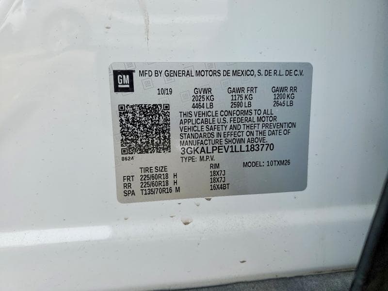 2020 GMC TERRAIN SLT 13