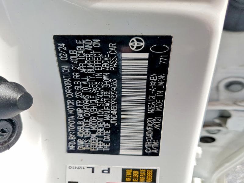 2024 TOYOTA COROLLA HATCHBACK SE SE 12