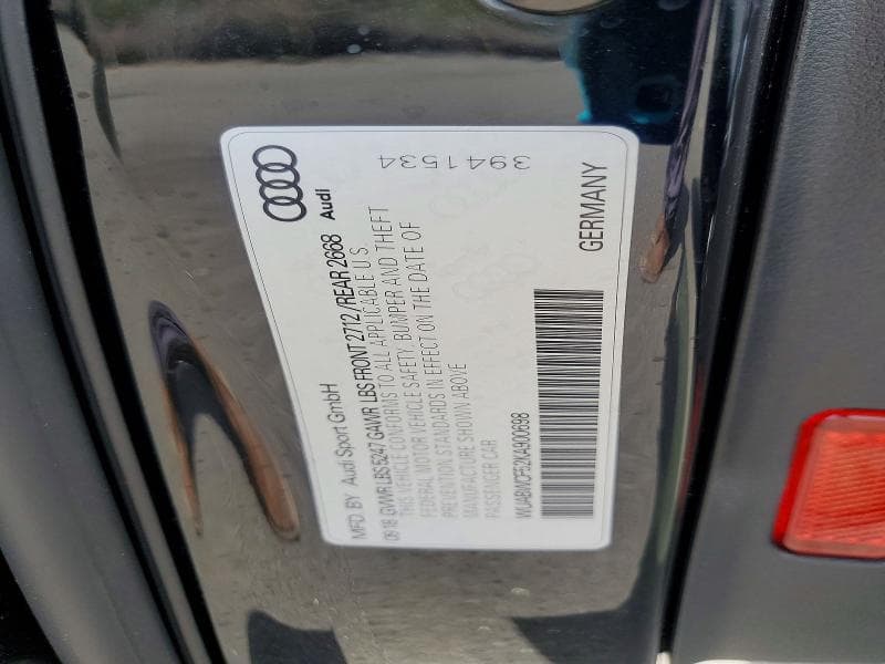 2019 AUDI RS5 12