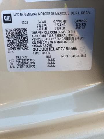 2023 CHEVROLET SILVERADO K1500 ZR2 14