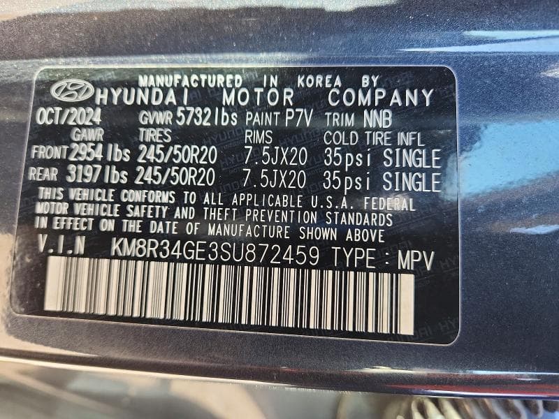 2025 HYUNDAI PALISADE XRT 14