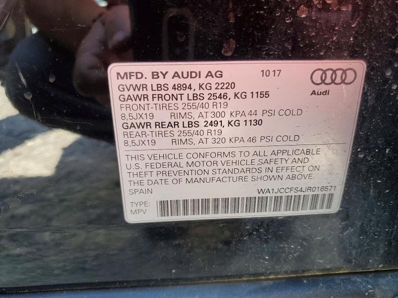 2018 AUDI Q3 PREMIUM PLUS PREMIUM PLUS 13